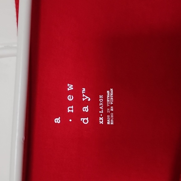 Red Ruffle Sleeve Top - Picture 2 of 5